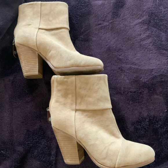 rag & bone Canvas Heeled Bootie - Picture 3 of 6